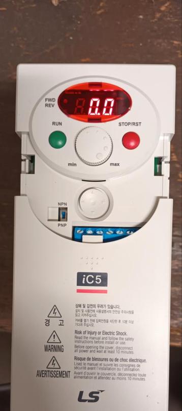 LS - IC5 Frequentieregelaar ( 230 Volt ) incl handleiding beschikbaar voor biedingen