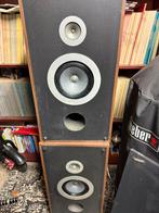 Vintage Sharp luidsprekers, Audio, Tv en Foto, Luidsprekers, Ophalen, Zo goed als nieuw, Minder dan 60 watt, Overige merken