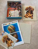 Ministeck 942109 met boekjes tekkel hond en poes, Hobby en Vrije tijd, Ministeck, Box-set, Gebruikt, Ophalen of Verzenden