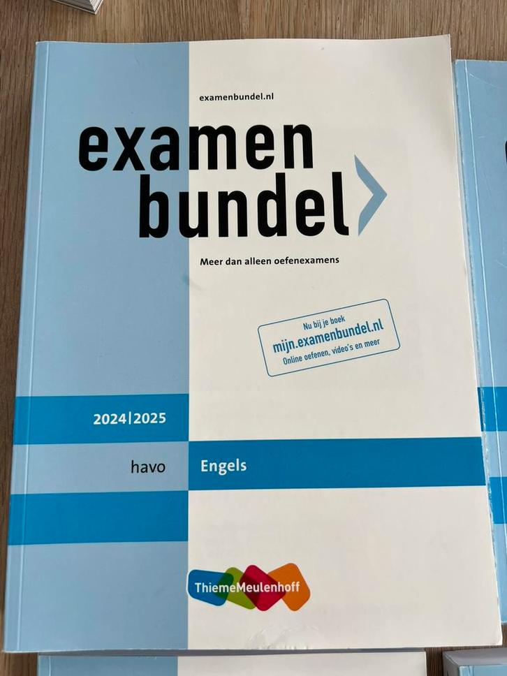 Examenbundel Engels Havo 2024 2025, Boeken, Schoolboeken, Zo goed als nieuw, Engels, HAVO, Ophalen of Verzenden