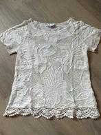 Cotton club Broderie blouse - top, Ophalen of Verzenden, Zo goed als nieuw, Maat 38/40 (M), Wit