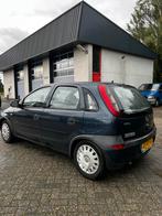 Opel Corsa 1.2 16V 5D 2001 Blauw, Auto's, Voorwielaandrijving, 450 kg, 74 pk, Blauw