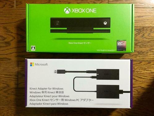Kinect & adapter NIEUW Xbox One & PC, Spelcomputers en Games, Spelcomputers | Xbox | Accessoires, Zo goed als nieuw, Xbox One