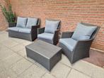 Loungeset Tuin Patio Meubels Loungebank Tuinbank, Tuin en Terras, Tuinsets en Loungesets, Ophalen, 4 zitplaatsen, Rotan, Loungeset
