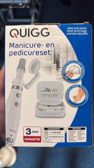 Manicure- pedicureset beschikbaar voor biedingen