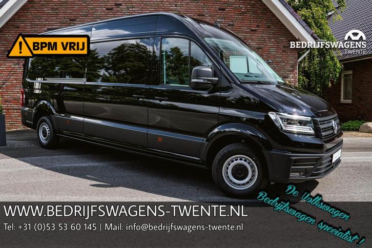 Volkswagen Crafter 2.0 TDI 177PK Automaat-8 L4H3 Comfortline, Auto's, Bestelauto's, Bedrijf, Te koop, Achteruitrijcamera, Airconditioning