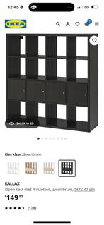 Ikea kalax kast 16 vakken, Ophalen, Gebruikt, 25 tot 50 cm, Minder dan 150 cm