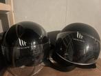 2 MT Helmets Brommerhelmen - Zo goed als nieuw, Fietsen en Brommers, Brommerhelmen, Ophalen of Verzenden, Zo goed als nieuw