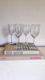4x spiegelau kristal wijnglazen 80’s, Ophalen of Verzenden, Gebruikt, Overige typen