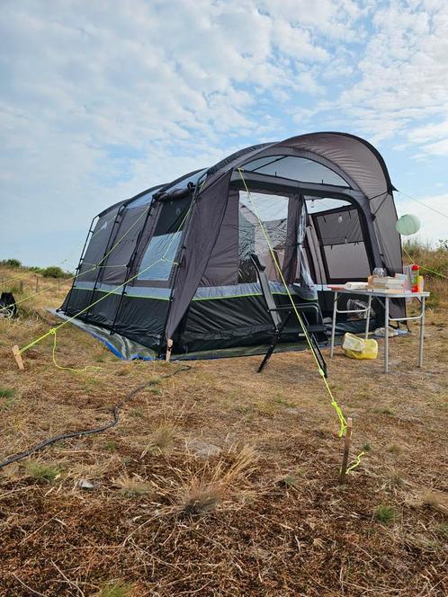Nieuwe tunneltent 4 persoons, Caravans en Kamperen, Tenten, tot en met 4, Zo goed als nieuw, Ophalen of Verzenden