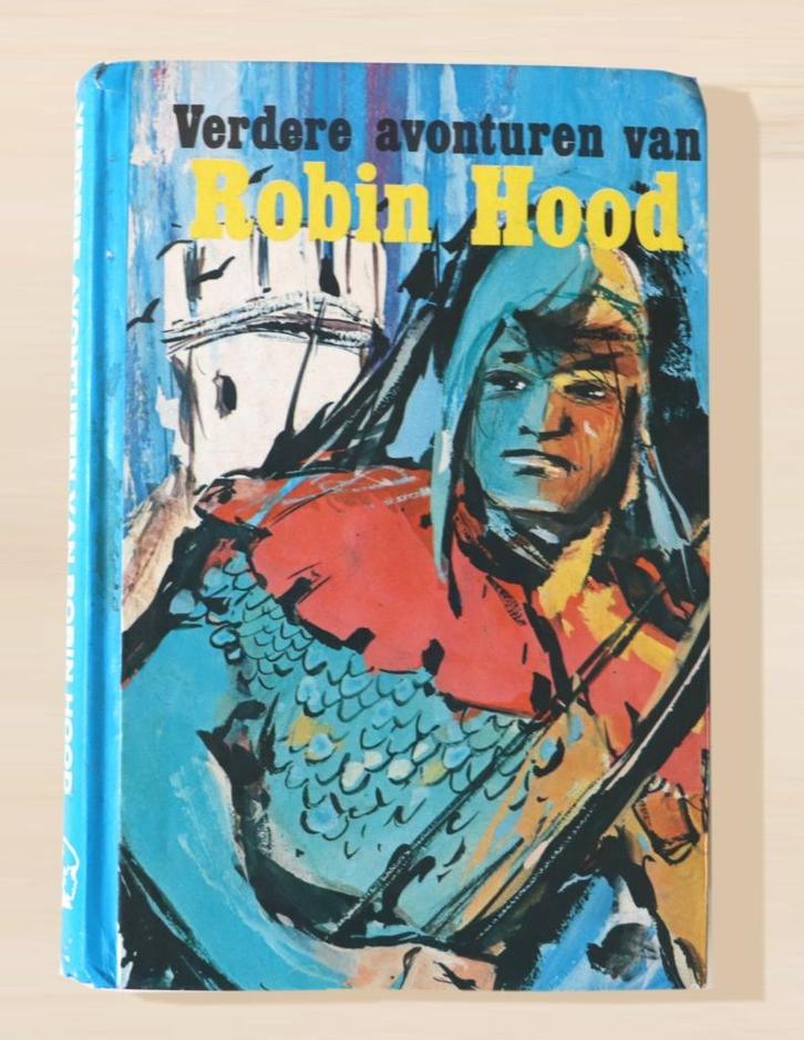 Verdere avonturen van Robin Hood - Henri van Hoorn 122 blz., Boeken, Kinderboeken | Jeugd | onder 10 jaar, Gelezen, Fictie algemeen