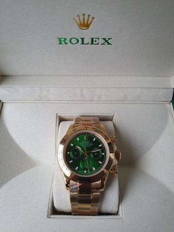 Rolex Daytona goud / groen beschikbaar voor biedingen