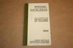 Speciaal-Catalogus Postzegels Nederland 1934 !!, Postzegels en Munten, Postzegels | Toebehoren, Ophalen of Verzenden, Catalogus