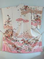 Japanese Vintage Kimono - 100% Silk, Ophalen of Verzenden