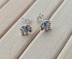 Sterling zilveren olifant oorknopjes, Nieuw, Ophalen of Verzenden, Knopjes of Stekers, Zilver