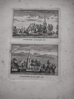 007-008 Oudekerk Ouderkerk Kopergravure  dl 3   18e Eeuw, Antiek en Kunst, Kunst | Etsen en Gravures, Ophalen of Verzenden
