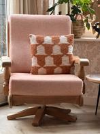 Kamerstoelen draaibaar, Ophalen, Hout, Minder dan 75 cm, Zo goed als nieuw