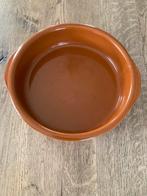 Aardewerk ronde ovenschaal, Gebruikt, Ophalen of Verzenden, Schaal of Schalen, Overige stijlen