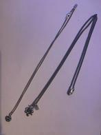 Buddha to Buddha kettingen set - lang & kort + bedels, Ophalen of Verzenden, Zo goed als nieuw, Zilver, Met hanger