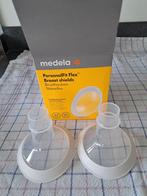 Medela borstschild 2x 27 mm, Ophalen, Zo goed als nieuw, Borstkolf