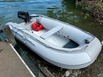 Allpa Rubberboot 330 met Bbm Mercury 4 pk kan met trailer. beschikbaar voor biedingen