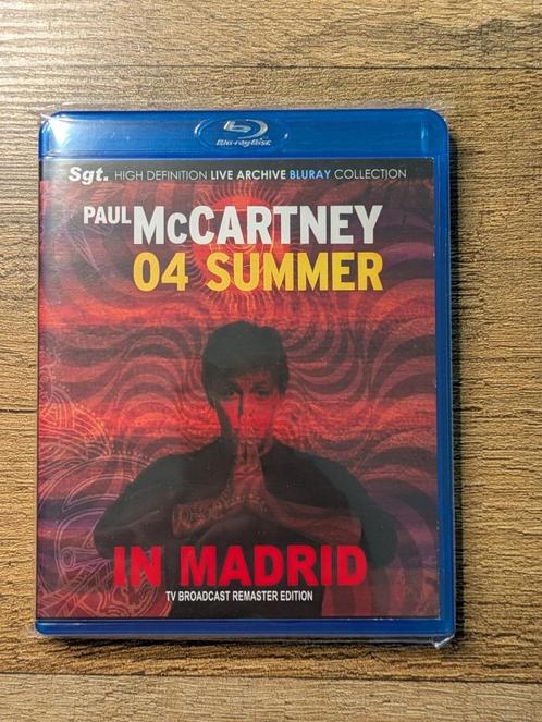 Paul McCartney - '04 Summer (Live Madrid) (Bluray), Cd's en Dvd's, Cd's | Pop, Nieuw in verpakking, 2000 tot heden, Ophalen of Verzenden