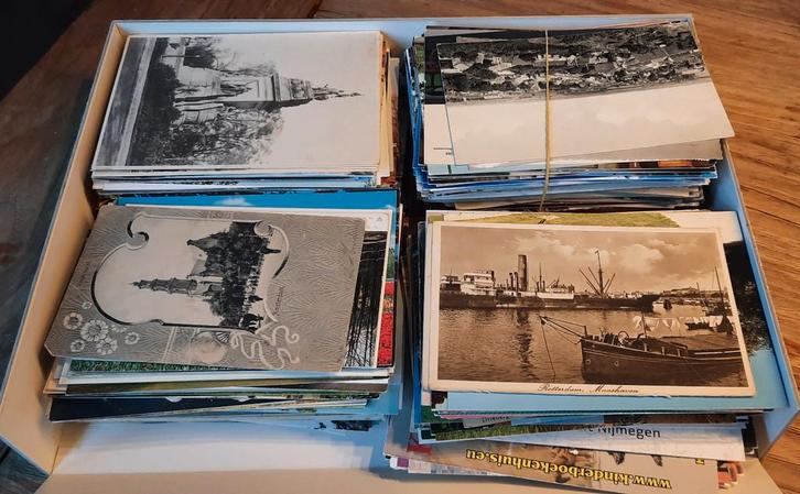 Oude Ansichtkaarten Verzameling, Hobby en Vrije tijd, Scrapbooking, Gebruikt, Papier of Karton, Overige merken, Ophalen of Verzenden
