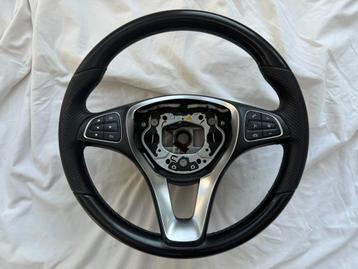 Origineel Mercedes Vito lederen stuur in zeer nette staat beschikbaar voor biedingen