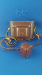 Agfa Isola Agnar, vintage 6x6 camera, bruin leren tas. 6C10, Ophalen of Verzenden, Voor 1940, Gebruikt, Overige onderwerpen