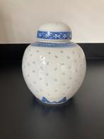 Vintage Chinese rijstkorrel patroon bedekte gember pot / rij, Antiek en Kunst, Ophalen of Verzenden