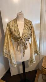 Goudkleurige bolero s/m, Ophalen of Verzenden, Zo goed als nieuw, Maat 38/40 (M), Overige kleuren