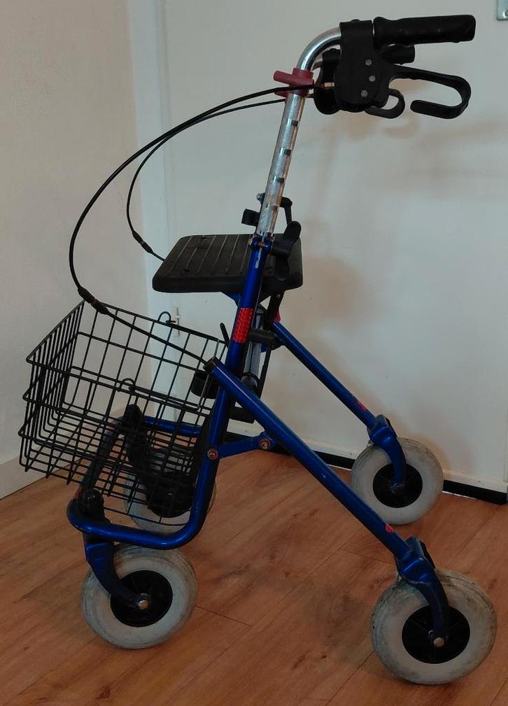 Rollator merk: Provo Premis + Boodschappen mand, Diversen, Rollators, Gebruikt, Opvouwbaar, Ophalen