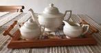Theesetje, met dienblad, Huis en Inrichting, Ophalen of Verzenden, Nieuw, Rechthoekig, Overige materialen