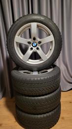 Bmw wielen 17 inch met winterbanden, Ophalen, Gebruikt, Banden en Velgen, 17 inch