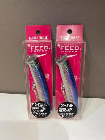 Tacklehouse Feed Popper 10cm - Roofblei & Zeebaars beschikbaar voor biedingen