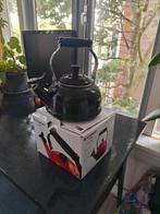 Le Creuset Fluitketel - Zwart, Huis en Inrichting, Keuken | Keukenbenodigdheden, Ophalen of Verzenden, Gebruikt