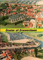Groeten uit Brouwershaven - 3 ansichtkaarten, Verzamelen, Ansichtkaarten | Nederland, Verzenden, 1960 tot 1980, Ongelopen, Zeeland