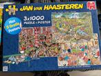 3x 1000 Jan van Haasteren, Ophalen, 500 t/m 1500 stukjes, Zo goed als nieuw