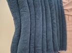handdoek zware kwaliteit jeansblauw 100x150, Ophalen of Verzenden, Nieuw, Blauw, Handdoek