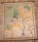 Oude topografische schoolkaarten NL, Boeken, Atlassen en Landkaarten, Landkaart, 1800 tot 2000, Noordhoff Atlasproducties, Nederland