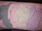 4 rompers maat 62 Zeeman, Gebruikt, Meisje, Ophalen of Verzenden, Nacht- of Onderkleding