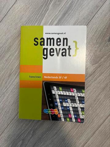 samengevat havo vwo nederlands 3f 4f beschikbaar voor biedingen