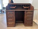 Antieke houten roltop bureau, Ophalen