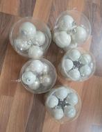 Kerstballen glas wit, Diversen, Ophalen of Verzenden, Nieuw