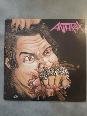 Anthrax fistful of metal lp vinyl elpee uit 1984