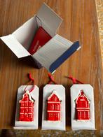 Kersthuisjes 3 stuks, Ophalen of Verzenden, Zo goed als nieuw