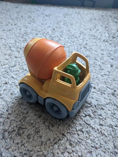 Greentoys | Betonwagen van Gerecyclede Melkflessen, Kinderen en Baby's, Speelgoed | Speelgoedvoertuigen, Gebruikt, Ophalen of Verzenden