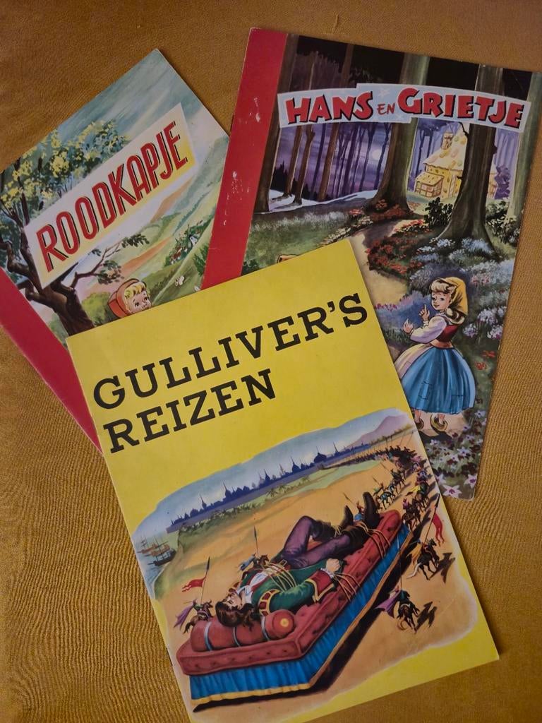(284)Vintage Kinderboeken Pakket - Jaren '60, Boeken, Ophalen of Verzenden, Gelezen, Diverse