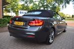 BMW 2-serie Cabrio 218i M-SPORT 136 PK AUTOM CRUISE/NAVI/AIR, Automaat, Gebruikt, Cabriolet, 4 stoelen
