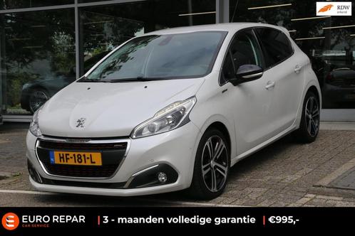 Peugeot 208 1.2 PureTech GT-line NL-AUTO NAP AUTOMAAT!, Auto's, Peugeot, Bedrijf, Te koop, ABS, Airbags, Airconditioning, Boordcomputer